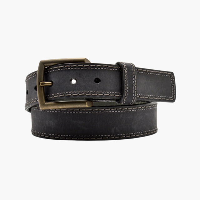 Lejon Troubadour Leather Belt - Men's Black 42
