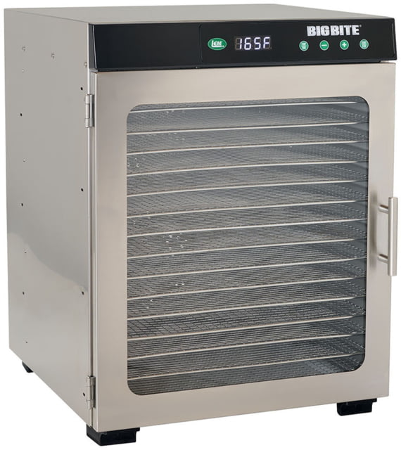 LEM Products BigBite 16 Tray Stainless Steel Dehydrator