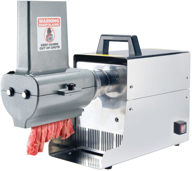 LEM Products Big Bite Electric 2 in 1 Jerky Slicer/Tenderizer, Stainless Steel, 602TJ by USA LEM Products Outdoor Cooking Accessories