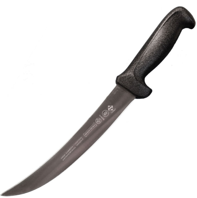 LEM Products Mundial 8in Breaking or Steak Knife High-Carbon Stain Free Steel Blade Polypropylene Black Handle - Lem Products