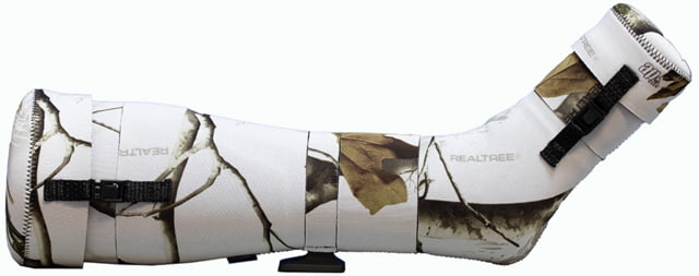 LensCoat Leupold SX-2 Alpine 80 Angled Realtree Snow - Lenscoat