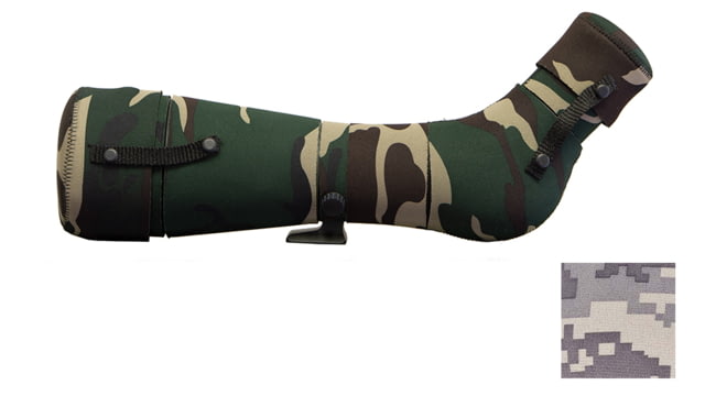 LensCoat Swarovski ATS-80 Angled Spotting Scope Cover Digital Camo - Lenscoat