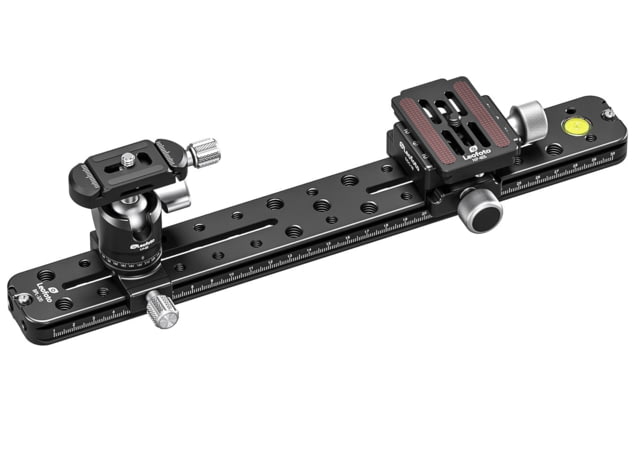 Leofoto Binocular Rangefinder Rail Kit 32 cm Black