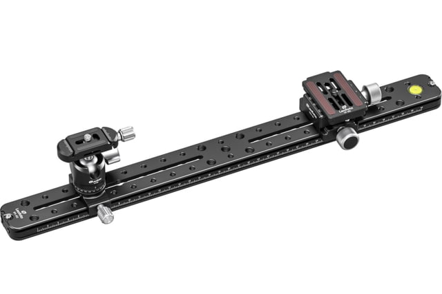 Leofoto Binocular Rangefinder Rail Kit 45 cm Black