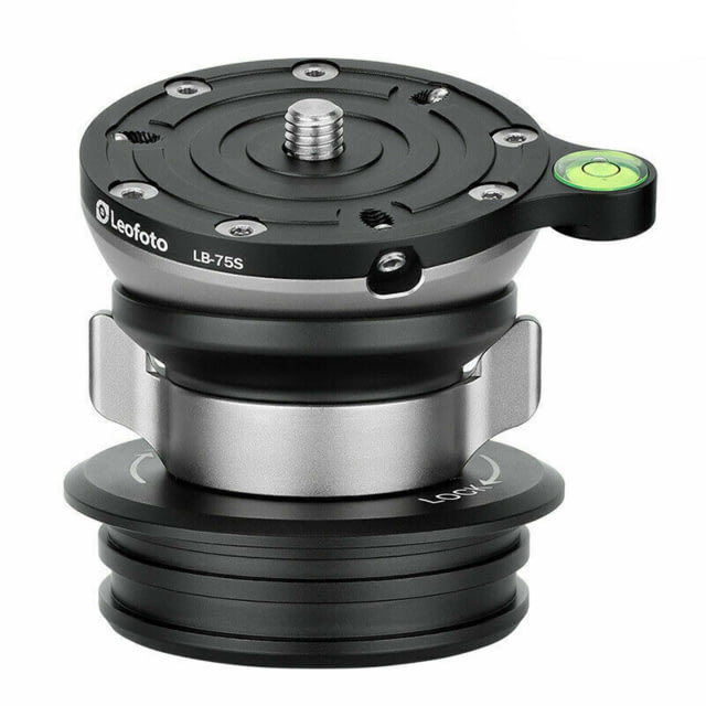 Leofoto Leveling Head w/ Butterfly Handle Black