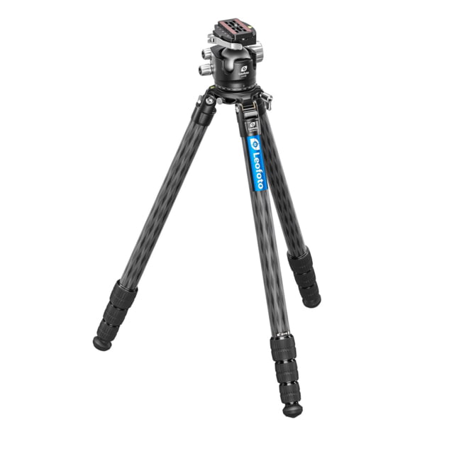 Open Box Dealer Demo Leofoto LM-324CL&LH-55LR X Version Tripod w/ 75mm Bowl&Platform w/ LH Ballhead Set Black LM-324CLX+LH-55LR