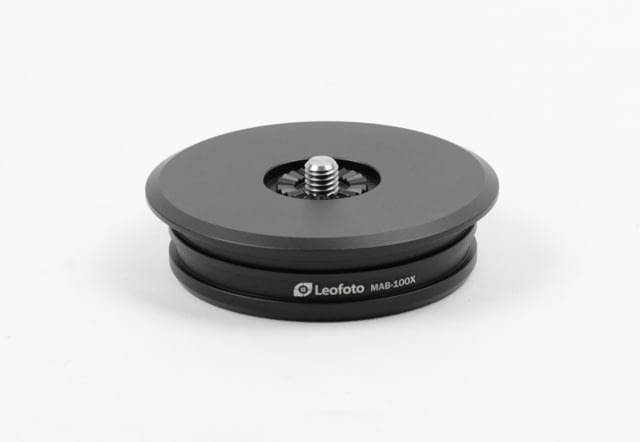 Leofoto Bowl Adapter - Heads X Version w/ 100mm Bowls Black