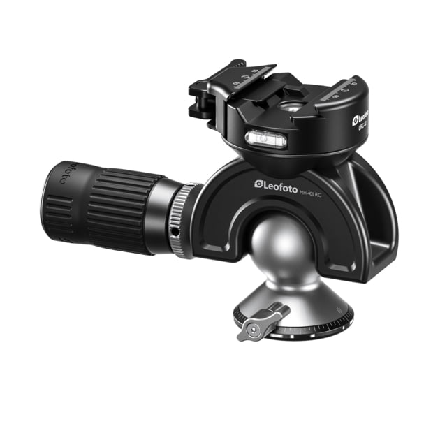 Leofoto  Lever-Release Hybrid Clamp Panning Dynamic Head /w Handlebar Control Arca/Picatinny Black - Leofoto
