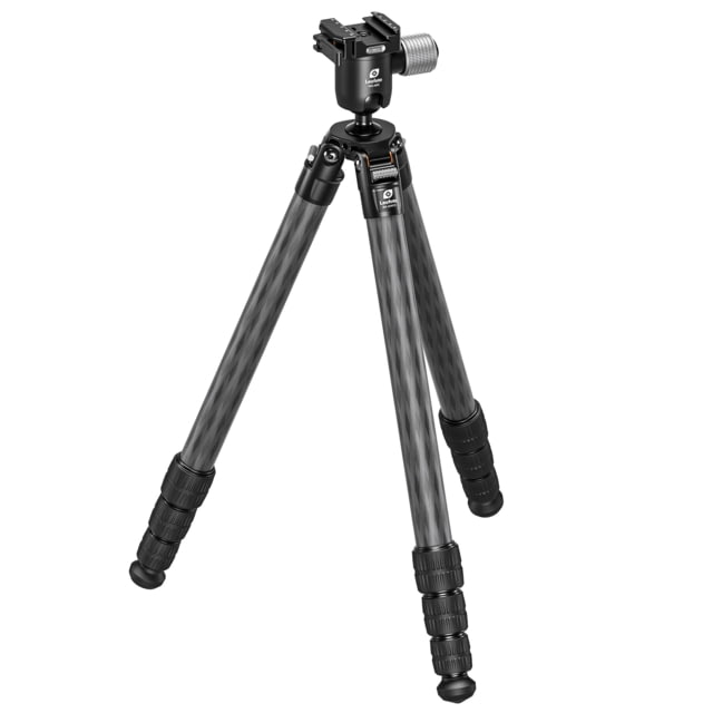 Leofoto SA-324CLX Long/MG-40X Outdoors Tripod w/ Rapid Lock Ballhead Black - Leofoto
