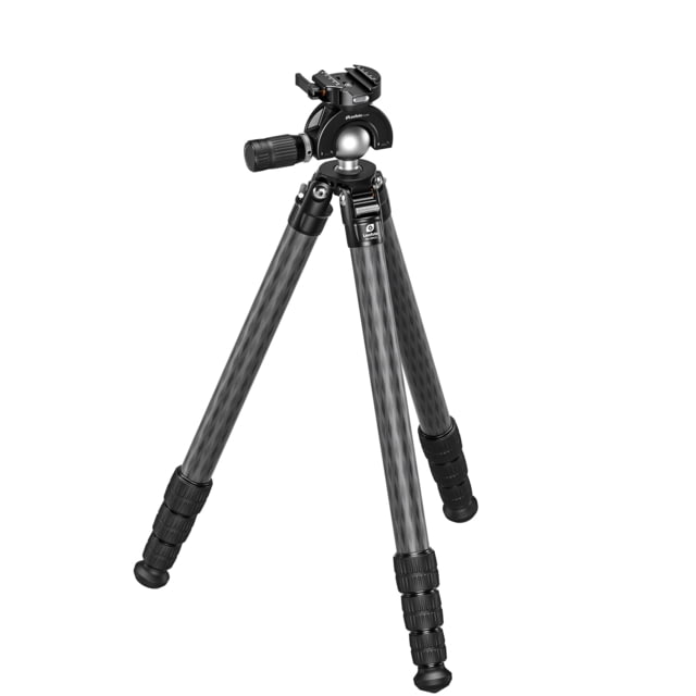 Leofoto SA-364CX/MH-X Outdoors Tripod w/ Dynamic Ball Head Set Black - Leofoto