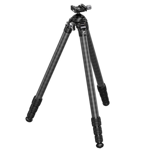 Leofoto  Long Outdoors Tripod w/ Integrated Knob-Control Ballhead Black - Leofoto
