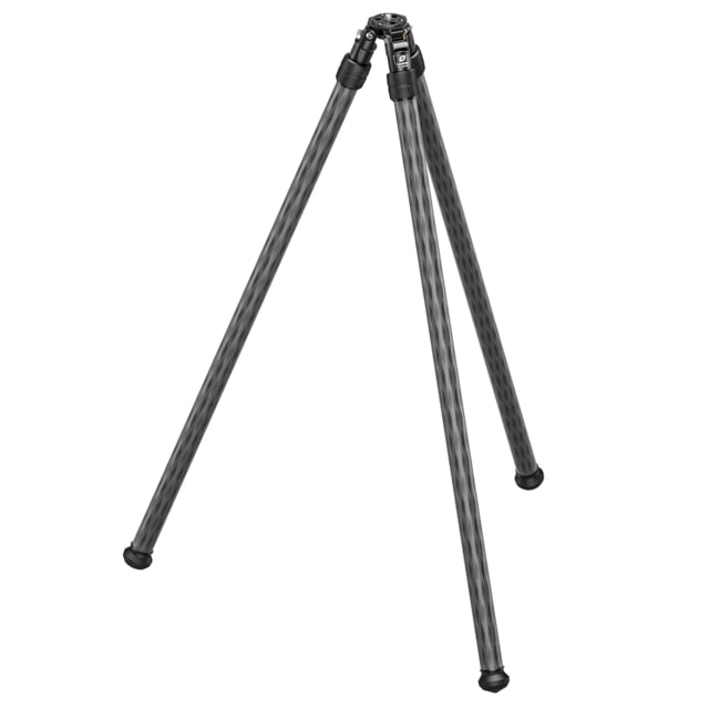 Leofoto Inverted Outdoors Series Carbon Fiber Tripod w/ FIXED Apex/Platform Black