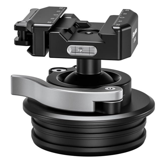 Leofoto STB-75 Rapid Lever-Lock Outdoors Ball Head w/ Integrated 75mm Bowl Adapter Black