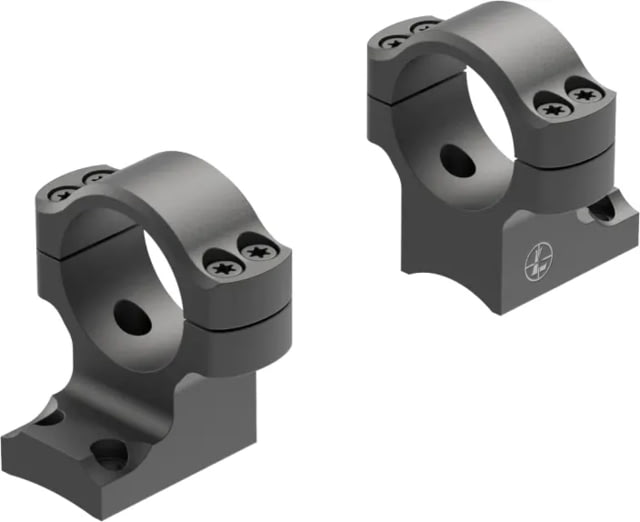 Leupold BackCountry 1in Riflescope Rings Browning X-Bolt High - 1in Set of 2 Black Matte