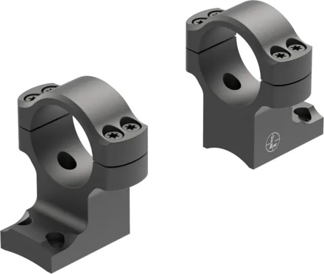 Leupold BackCountry 1in Riflescope Rings Browning X-Bolt RVF High - 1.13 Set of 2 Black Matte