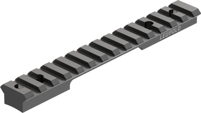 Leupold BackCountry Cross-Slot Remington 700 Short Action 1 Piece Rifle Rail Mount Matte Black