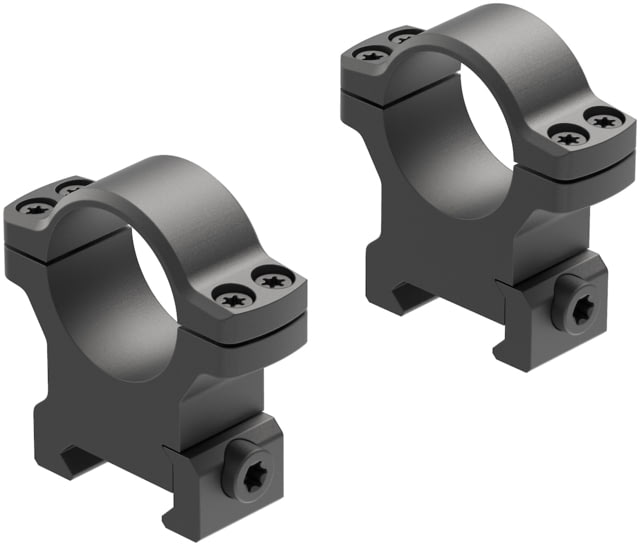 Leupold BackCountry Cross-Slot Rings 1in High Rings Matte