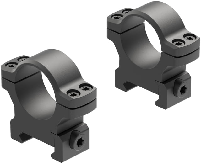 Leupold BackCountry Cross-Slot Rings 1in Med Rings Matte