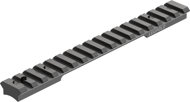 Leupold BackCountry Cross-Slot Savage 110 Axis Round Receiver Long Action 1 Piece Rifle Rail Mount Matte Black