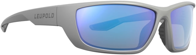 Leupold Cheyenne Performance Eyewear Matte Grey Frame Blue Mirror Lens Universal - Leupold