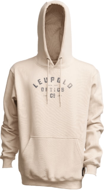 Leupold Distressed Badge Hoodie Large Bone