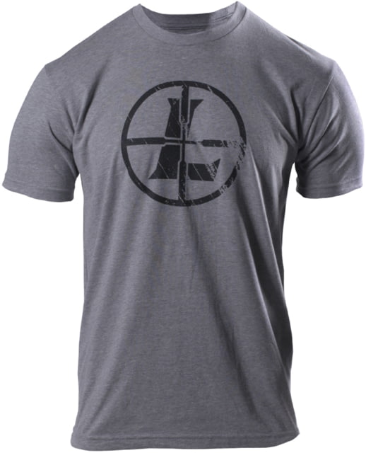 Leupold Distressed Reticle Premium Tee - Men's Heather XL