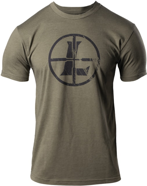 Leupold Distressed Reticle Tee - Men's OD Green Medium