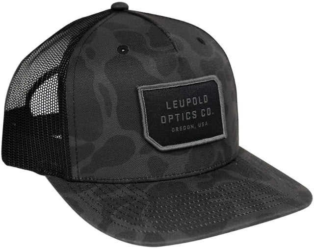 Leupold Duck Camo Trucker - Men's Black