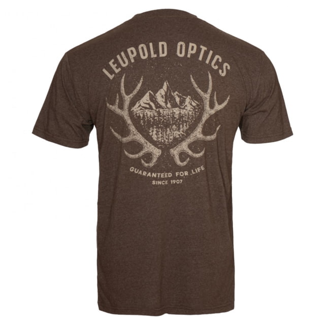 Leupold Antler Range Tee - Men's Brown Heather XXXL