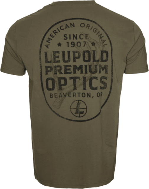 Leupold Leupold Antler Stamp Tee - Men's Light Olive XL - $25.99 at Optics Planet