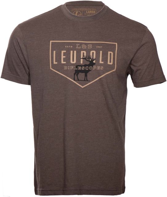 Leupold Bull Elk Tee - Men's Espresso M