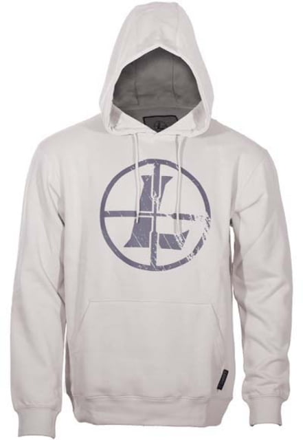 Leupold Distressed Reticle Hoodie - Men's Bone XXL