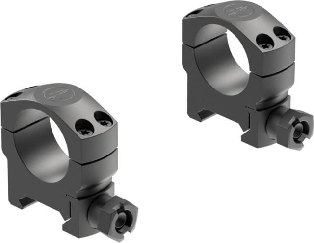 Leupold Mark 4 Mounting Rings 1in Medium Matte Black Aluminum