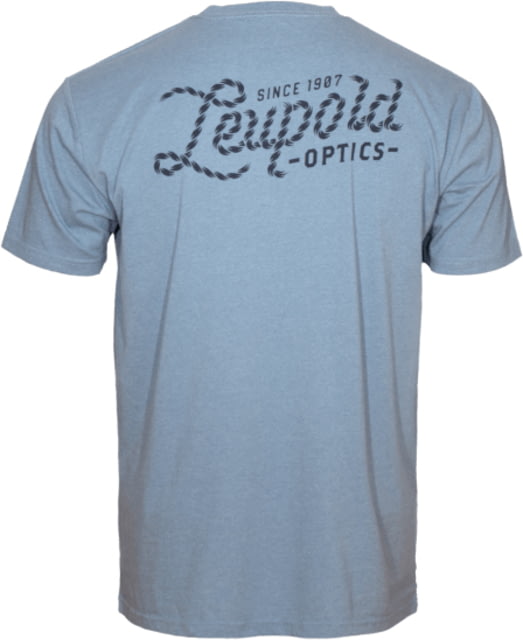 Leupold Leupold Optics Rope Script Tee - Men's Light Blue Heather S - $22.99 at Optics Planet