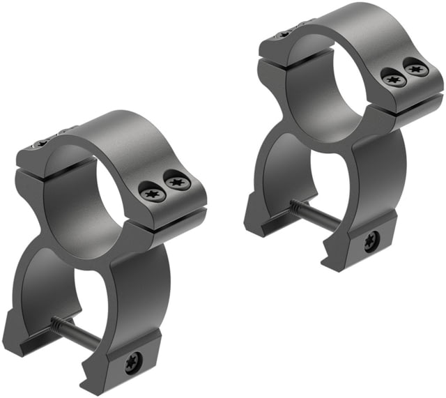 Leupold Rifleman Gen2 1in See-Thru High Rings Black Matte