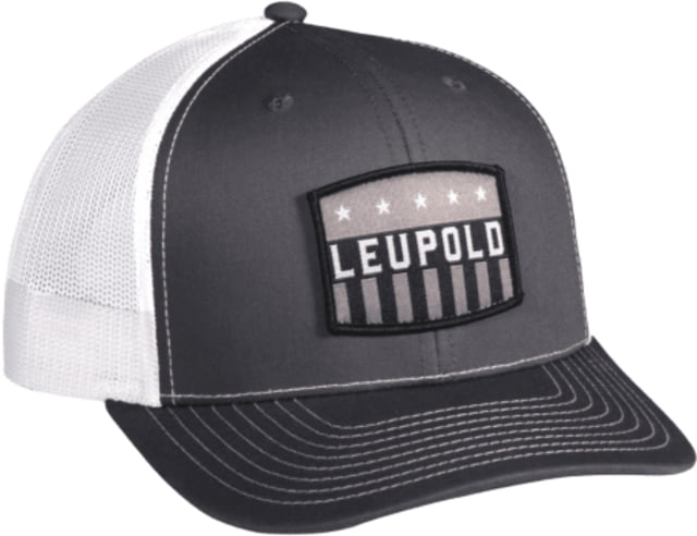 Leupold USA Trucker Charcoal/White