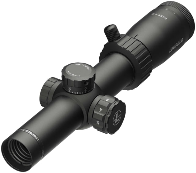 Leupold Leupold Mark 3HD 1.5-4x20mm Rifle Scope 30 mm Tube Second Focal Plane Black Matte Red FireDot TMR Reticle Mil Rad Adjustment, vista 1