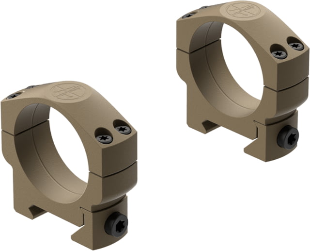 Leupold Mark 4 35mm Medium Aluminum Scope Ring FDE Small
