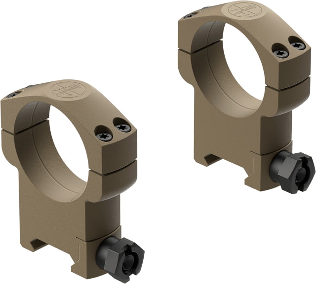 Leupold Mark 4 35mm Super High Aluminum Scope Ring FDE Small