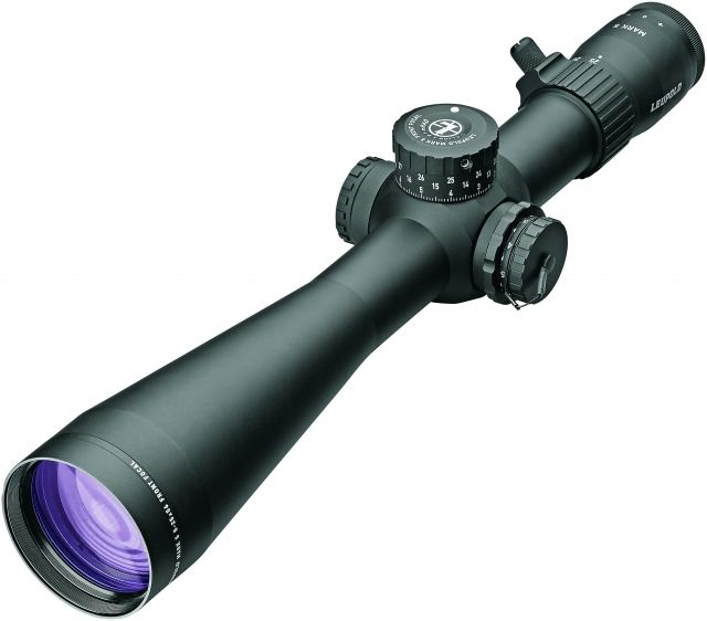 Leupold Mark 5HD 5-25x56mm Rifle Scope 35 mm Tube First Focal Plane Black Matte Red Tremor 3 Reticle Mil Rad Adjustment