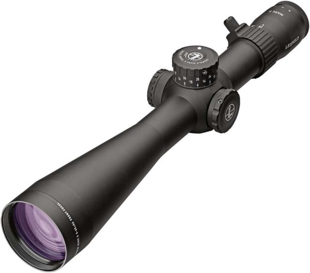 Leupold Mark 5HD 5-25x56mm Rifle Scope 35 mm Tube First Focal Plane Black Matte Non-Illuminated PR1-MOA Reticle MOA Adjustment