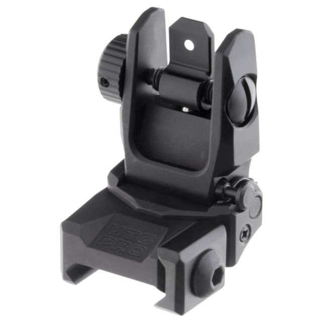 Leupold UTG Pro Picatinny Flip-Up Rear Sight Black - Leupold