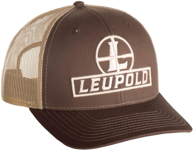 Leupold Reticle Trucker Cap Brown/Khaki One Size