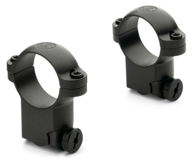Leupold Rifle Scope Mount Rings 1in Ruger #1 & 77/22 High Matte Black