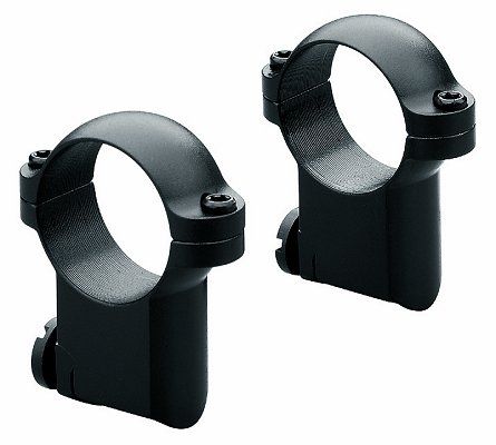 Leupold Rifle Scope Mount Rings 30mm Ruger #1 & 77/22 Medium Matte Black