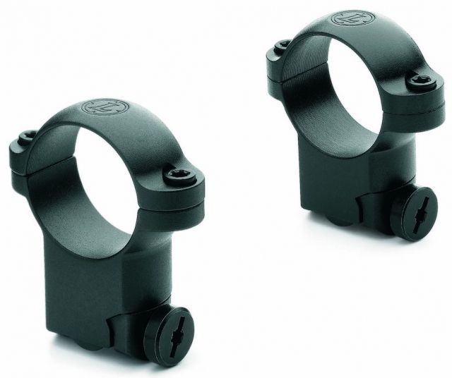 Leupold Rifle Scope Mount Rings 1in Ruger M77 High Matte Black