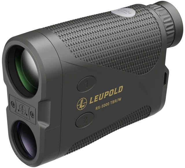 Leupold RX-5000 TBR/W w/ DNA Black/Black Rangefinders Black Small