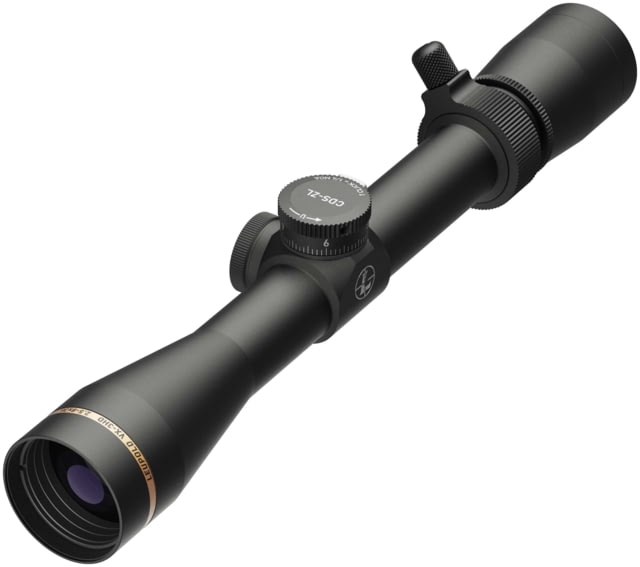 Leupold VX-3HD 2.5-8x36mm Rifle Scope 1 in Tube Second Focal Plane Black Matte Non-Illuminated Duplex Reticle MOA Adjustment