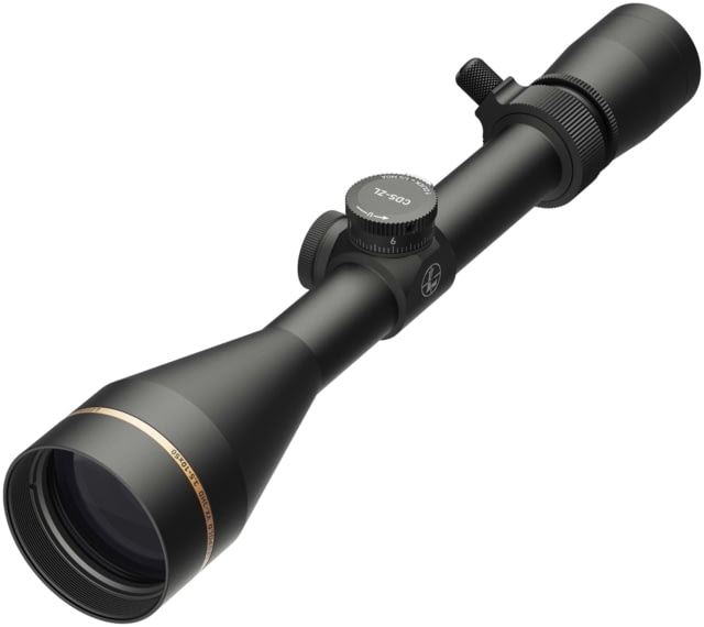 Leupold VX-3HD 3.5-10x50mm Rifle Scope 1 in Tube Second Focal Plane Black Matte Non-Illuminated Duplex Reticle MOA Adjustment