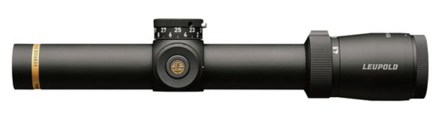 Leupold Competition VX-4.5HD Service Rifle 1-4.5x24mm Rifle Scope, 30 mm Tube, Second Focal Plane, Black, Matte, Red FireDot Bull-Ring Reticle, MOA Adjustment, 176281